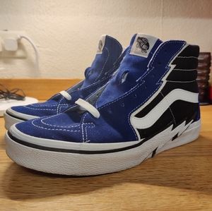*Sold elsewhere* Men's 9.5 - Vans Sk8 Hi Bolt Blue